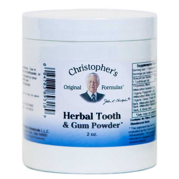 Herbal Tooth & Gum Powder, 2 oz