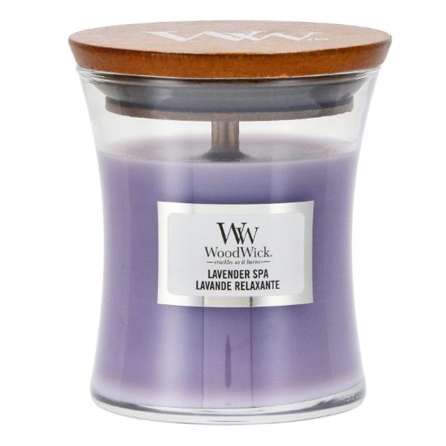 [10x points on the 25th] WoodWick Jar (S) Lavender Spa Aroma Candle [Next day delivery available_Closed]