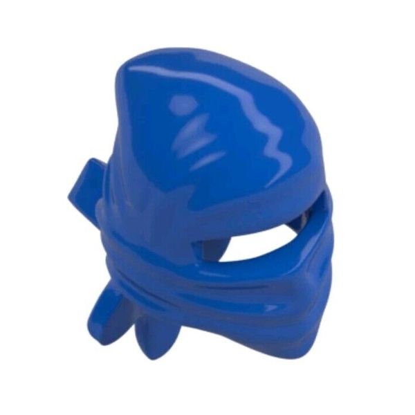 LEGO® Blue Ninja Mask Hood  Ninjago Jay Blue Ninja Minifigure Headwrap