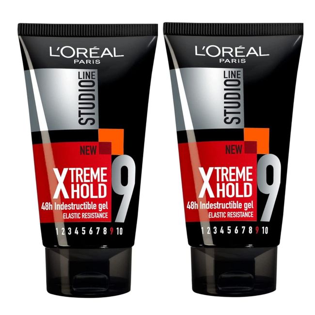 L'oreal Studio Line (Pack of 2) Xtreme Hold 48H Indestructible Gel X 150 ml