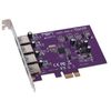 Sonnet Technologies USB3-4PM-E Allegro USB 3.0 PCIe Card (4 charging ports) [Thunderbolt compatible]