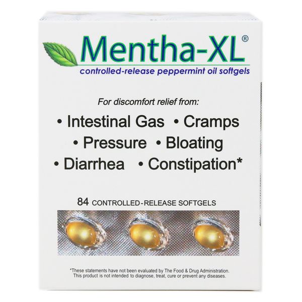 Mentha-XL Peppermint Oil 84 Count Softgels