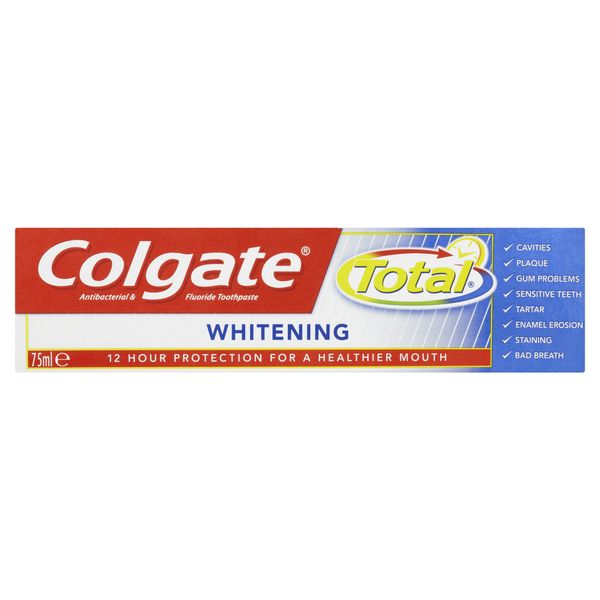 Colgate Total Whitening Toothpaste 75ml