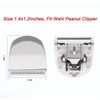 Professional Peanut Clippers Trimmers Snap On Replacement Blades White 2 Pc
