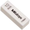 Mitutoyo 613671-03 Rectangular Gauge Block, Ceramic, Grade 1, 0.4 inches (10 mm)