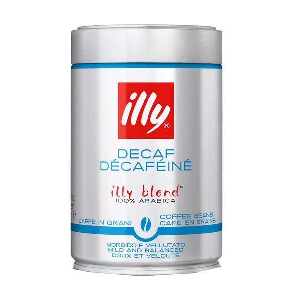 illy Blend Bean Decaffeine 8.8 oz (250 g) Decaffeinated Regular (Beans)