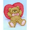 DIAMOND DOTZ Painting, Beginner Kit, Relax a Bear, 28 x 36cm