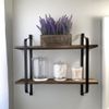 Extra Large Pine Wood Floating Shelf Wall Mounted for Bedroom Bathroom Kitchen