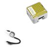 BoxWave Cable Compatible with M5Stack ATOMS3R Proto Kit Without Screen - AllCharge miniSync, Retractable, Portable USB Cable - Jet Black