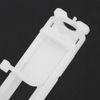 Nikou Buttonhole Plastic Eyelet Presser Foot, Button Hole Press Foot with 1 Step Keyhole Function Sewing Machine Accessories(white)
