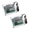 Zalati Temperature Controller Boards Digital 12V W1209 Thermostat Controller with Probe Protection Case Electronic Temperature Control Module Switch