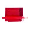 Chabrias Ltd Red Cigarette Ash Tray With Fully Closable Lid