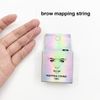 Brow Mapping String Eyebrow Mapping String for Professionals and Beauty Lovers Alike（White Black）