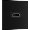 British General EMHDMIB Black 2 Module Euro Module 1.4 HDMI Outlet