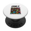 Funny Coffee Grinder Grind It PopSockets Standard PopGrip