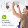 Ex-Pro PIR Occupancy Motion Sensor Detector Light Switch, Ceiling Mount, 360 Degree 6m Range, Round, Square - 1 Pack
