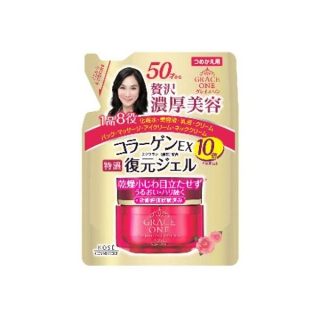 Kose Cosmeport Grace One Rich Repair Gel EX Refill 90g [Single Item]