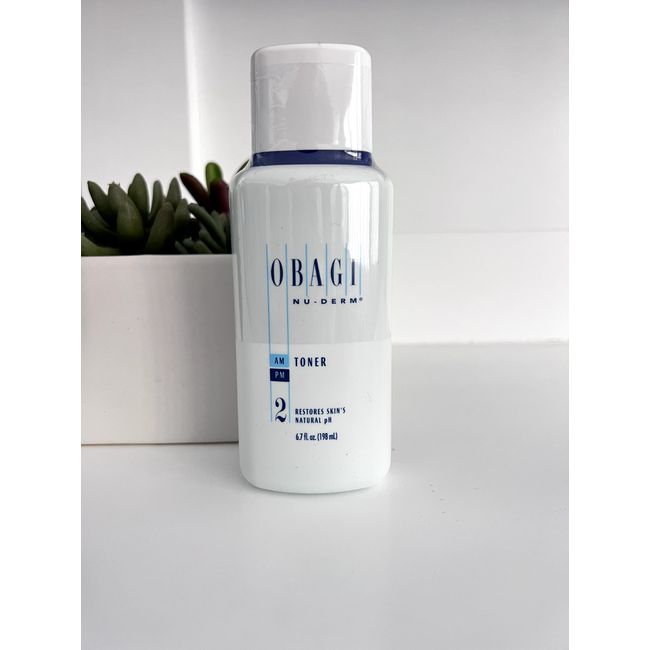 New Sealed Fresh Obagi Nu Derm Toner 6.7 oz 198 ml Facial Moisture Anti Wrinkle