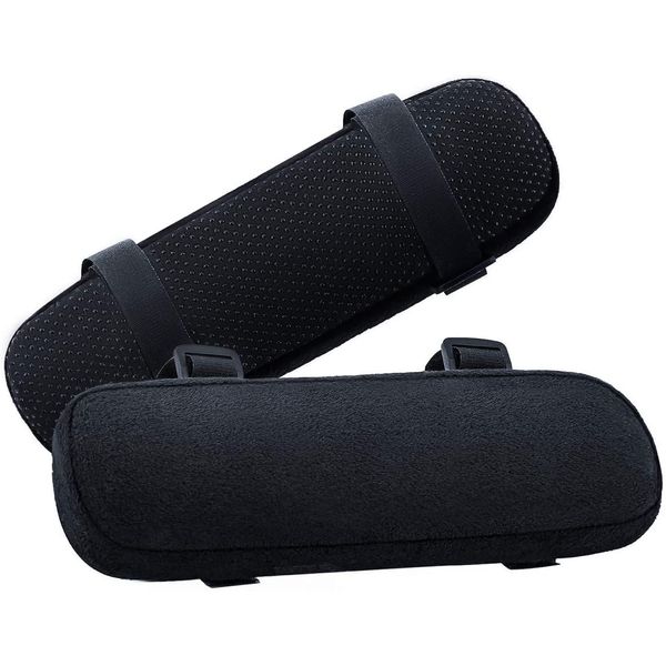 Armrest Cushion, Both Elbow Set, Memory Foam, Memory Foam, Armrest, Armrest, Armrest, Arm Rest, Cushion, Anti-Slip, Armrest Cover, Elbow Parts, Armrest Cover, Gaming Chair, Office Chair, Car Chair