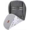 Universal Double Sided Pram Seat Liner Pushchair Buggy Graphite/Forest Friends