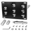 Tow Hook License Mounting Bracket Relocator Tag Holder For Golf MK6MK5 Jetta EOS