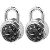 Master Lock 1500T Lock Zahlenschloss, Schwarz, 2 Pack