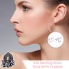 925 Sterling silver stud with Enamel color