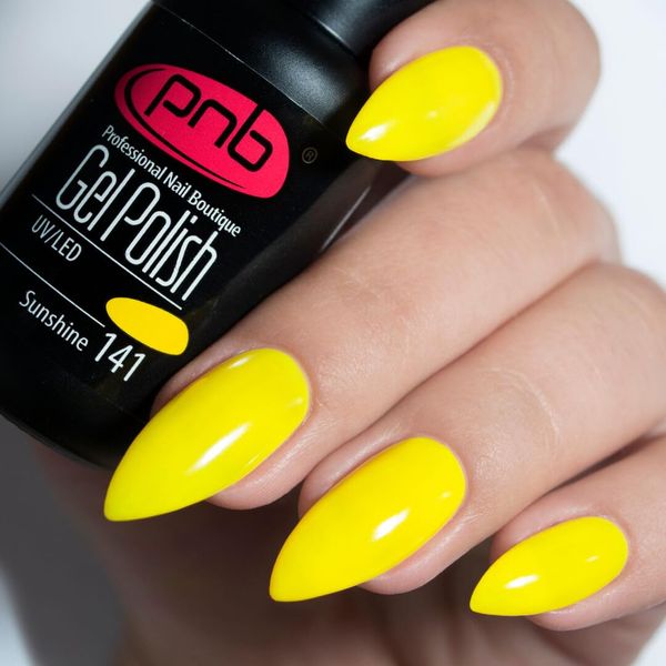 PNB Sunshine yellow gel nail polish 141