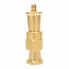 Brass Spigot 1/4"-20 M Thread Screw Adapter Hex Stud for Manfrotto Super Clamps
