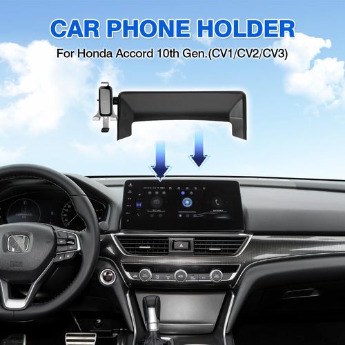 Autorder Car Phone Holder for Honda Accord 2018-2021 2022 Accessories Air Vent Screen Fixed Clip Cell Phone Mount Hands-Free 360 Degree Rotation