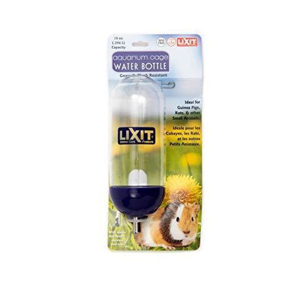 Lixit Animal Care Aquarium/Cage Small Animal Water Bottle (10 Ounce)