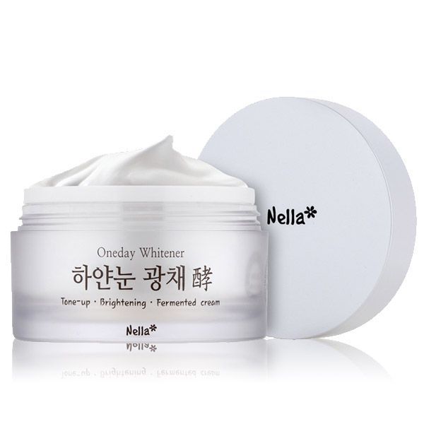 Nella One Day Whitener White Eyes Tone-up Luminous Fermented Cream 50ml