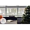 Dizzy Duck Christmas Window Decal | Nordic Scandi Stag Winter Forest | Reusable