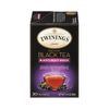 Twinings of London Premium Blackcurrant Breeze Black Tea, Strong and Distinctive Black Tea, Sweet and Tangy Black Currant Tea Taste, 20 Tea Bags