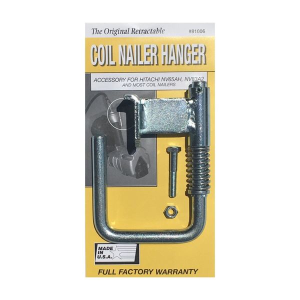 Toolhangers Unlimited Hitachi Nail Gun Hanger (Yellow 81006)