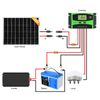 12 Volt 100 Watt Solar Panel Monocrystalline PV Module RV Camping Home Off Grid
