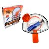 Clip-On Trash Can Basketball Set (Includes Clip-On Hoop, Inflatable Mini ...Pump
