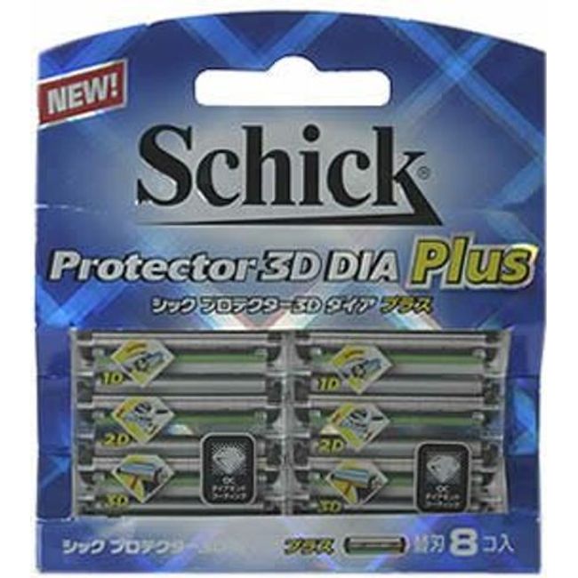 SCHICK Protector 3D Diaplus 8 replacement blades