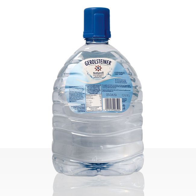 Gerolsteiner Naturell Gallone PET für Wasserspender 5l - Einweg pfandfrei