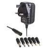 Pro Elec PEL00403 Universal AC-DC Power Supply, 600 mA, 12V