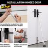 Door Security Bar Heavy Duty Door Jammer Security Bar Adjustable Sliding Door