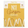 No.1 Living Kombucha Ginger with Turmeric 250ml x 4 multipack