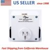 UltraGrow Heavy Duty Digital 7-Day Timer Double 3-Prong Outlet Plug LCD Display