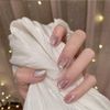 24 Pack 12 Size Snowflake Nails Girly Nail Decoration for Photography, Reception, Party, After-Party, School Entrance Ceremony, Nail Tips