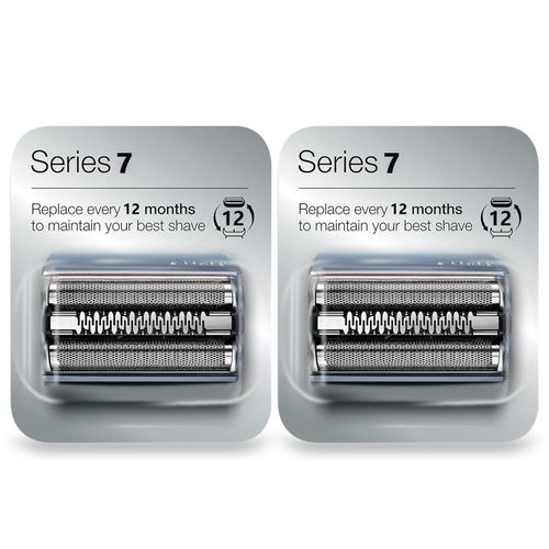 2P Series 7 Replacement Head 70S Compatible with Braun Electric Shaver, Wet and Dry Replacement Head Compatible with Braun Series 7 Replacement Foil and Cutter,720cc, 730cc, 735s, 750cc, 760cc, 790cc