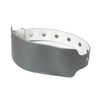 Event Admission Organization Disposable Vinyl Wristbands 20 Count Silver