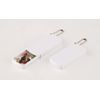 Pill Case, Sliding Type, Portable, Medicine Holder, Ball Chain, Convenient to Carry, Supplement Case, Medicine Case, Small, Made in Japan