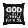 DIY Worm Composting | Worm Rancher & Natural Fertilizer Throw Pillow