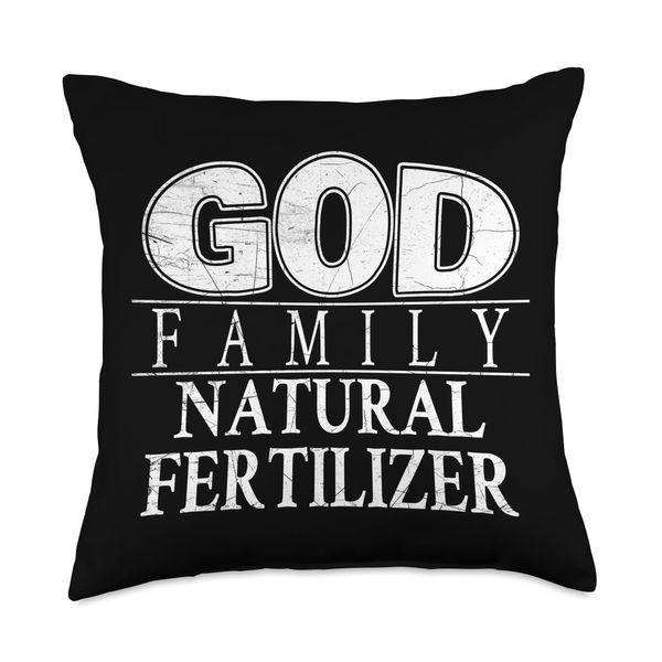 DIY Worm Composting | Worm Rancher & Natural Fertilizer Throw Pillow