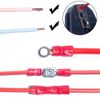 545PCS Assorted Crimp Spade Terminal Kit Insulated Electrical Wire Connector